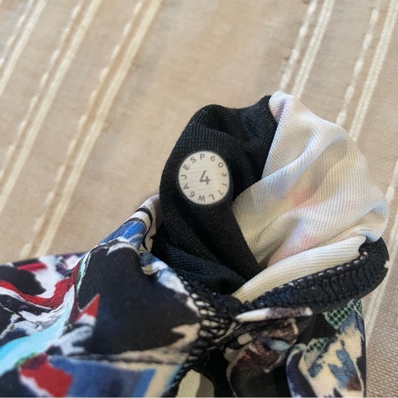 Lululemon Wunder Under High Rise Leggings Culture Clash Multi Black 4 W6AJES - Picture 7 of 10